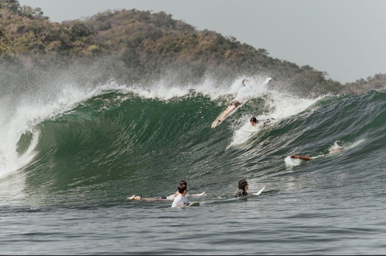 Surfing Banderas Bay with Heaven on Earth Surf School 8